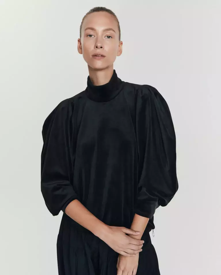 Welurowa bluzka Melissa Notte