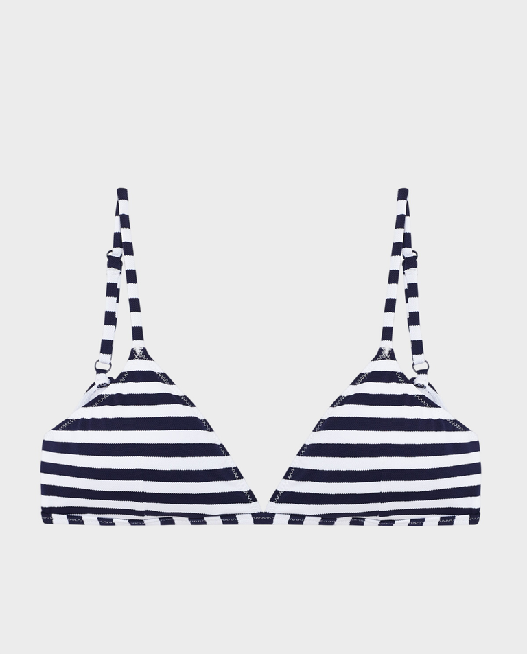 Góra od bikini w paski