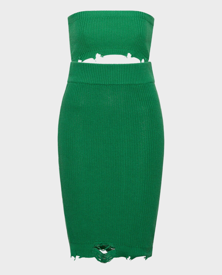 Zielona sukienka mini Grace