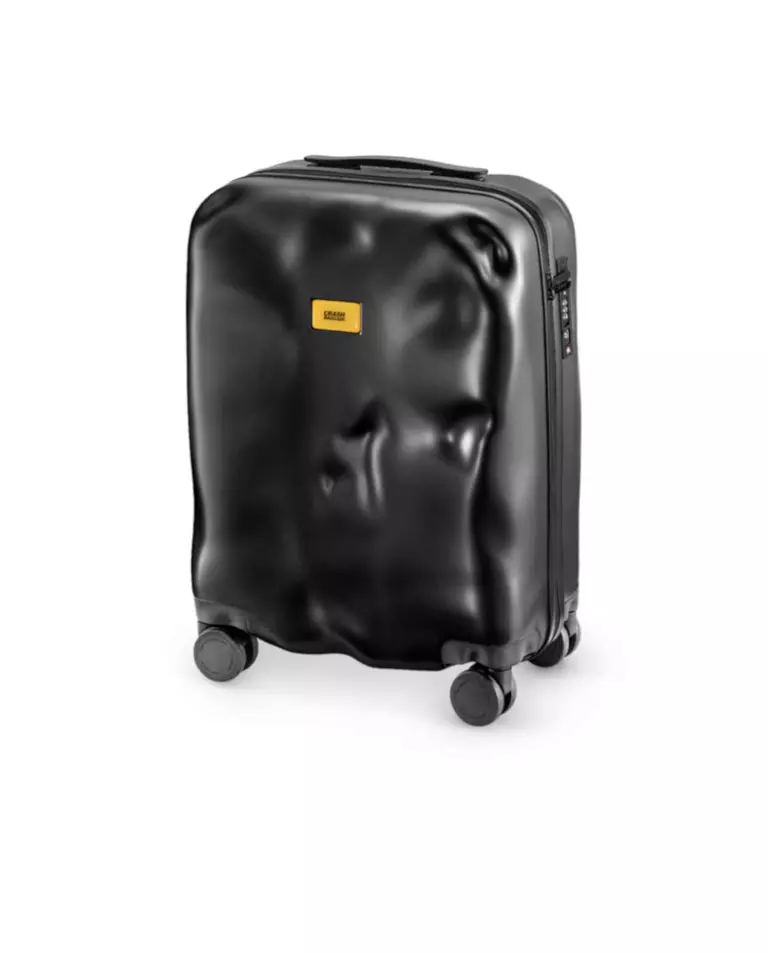 Czarna walizka podręczna Icon