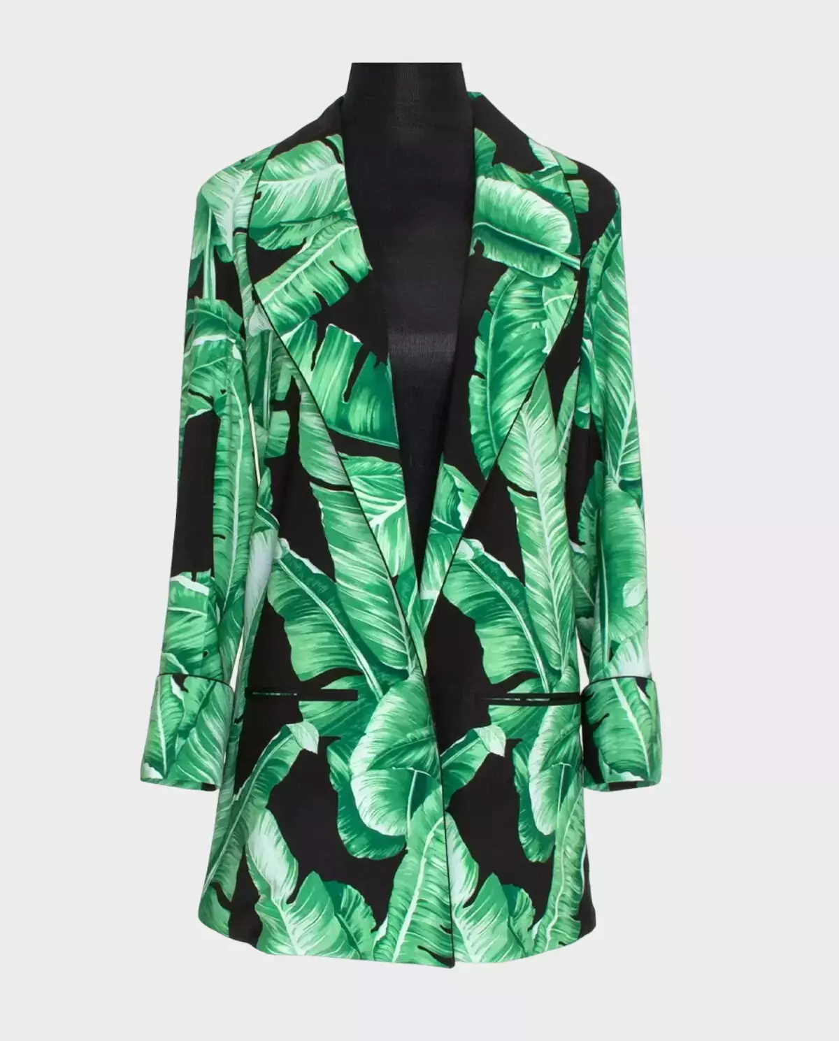 Marynarka-sukienka w zielony print Jungle - Image #1