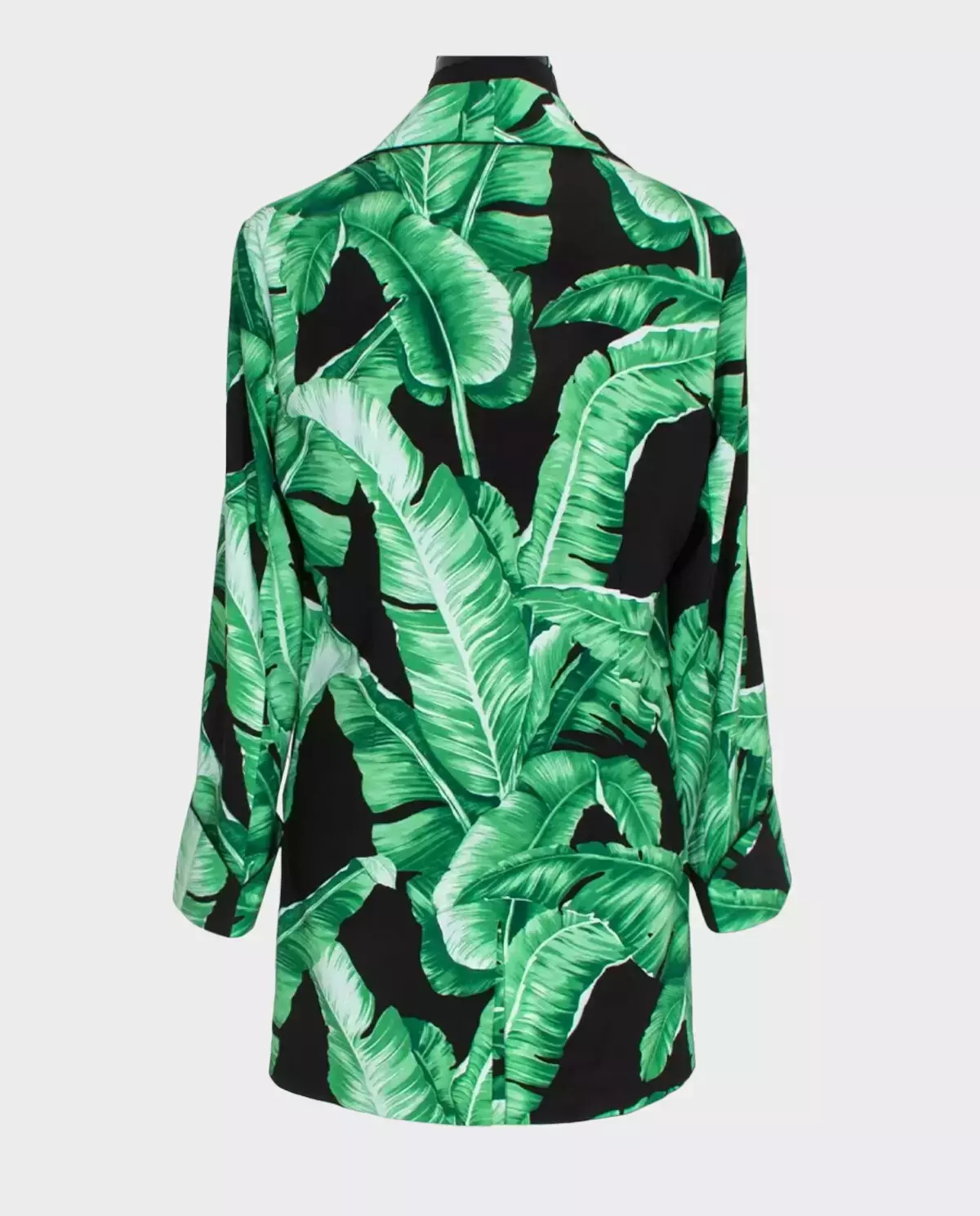 Marynarka-sukienka w zielony print Jungle - Image #3