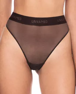 Brązowe figi z wysokim stanem Hanna - Image #0