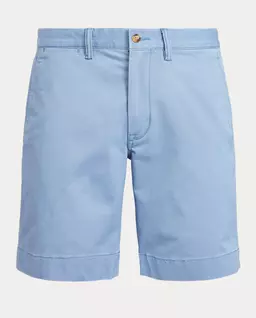 Niebieskie spodenki Chino Straight Fit - Image #1