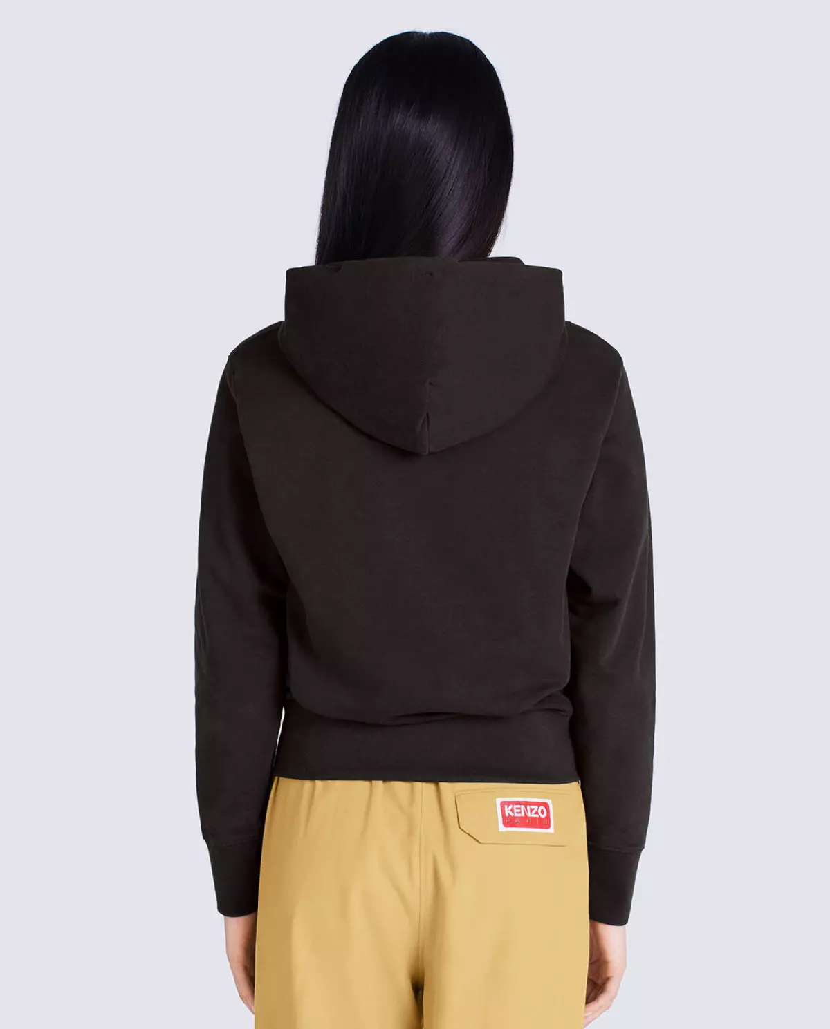 Czarna bluza Boke Flower z kapturem i logo - Image #2