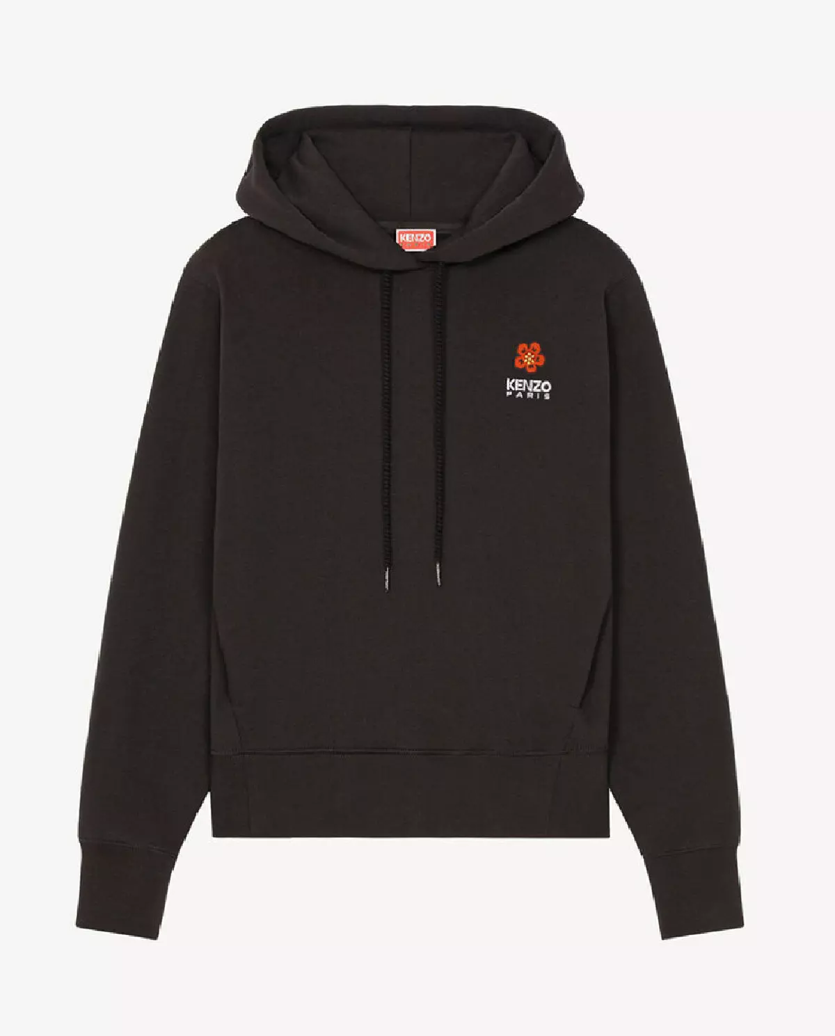 Czarna bluza Boke Flower z kapturem i logo - Image #0