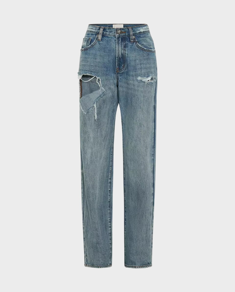 Jeansy damskie Balloon Mid Waist