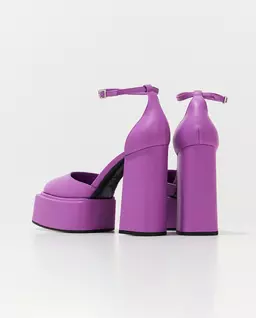 Fioletowe buty na platformie - Image #3