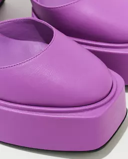Fioletowe buty na platformie - Image #4