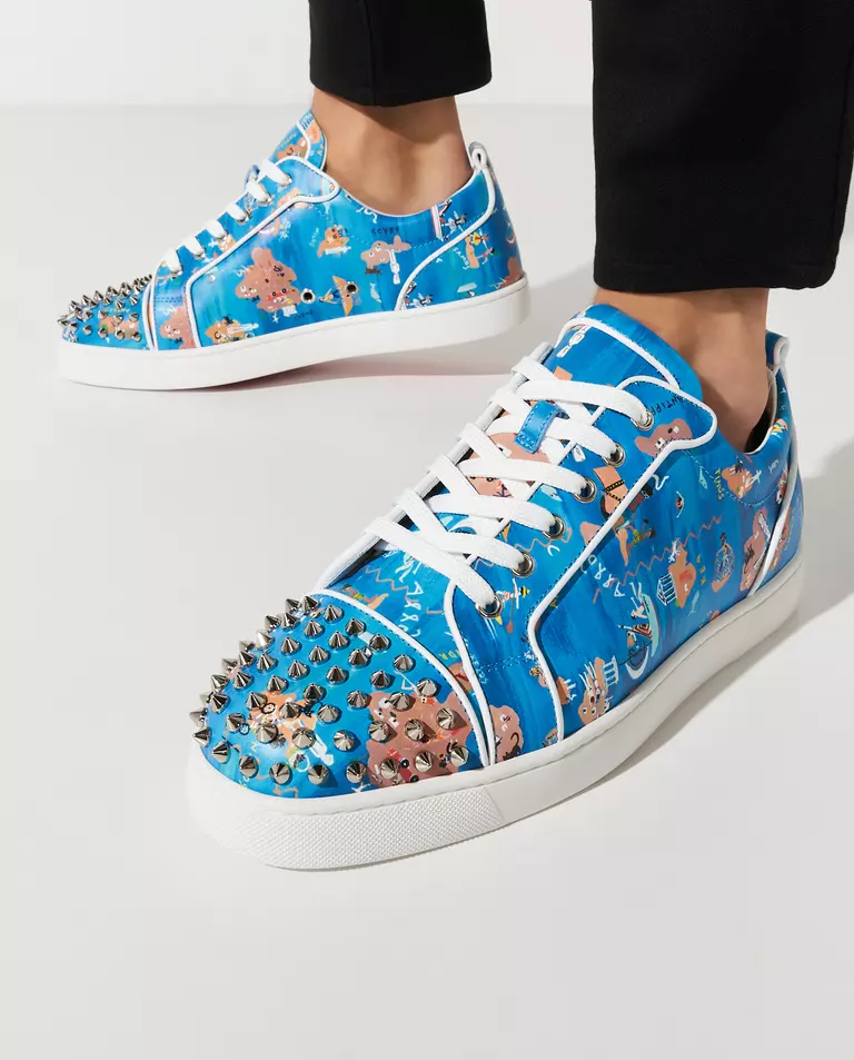 Niebieskie sneakersy Louis Junior Spikes - EDYCJA LIMITOWANA