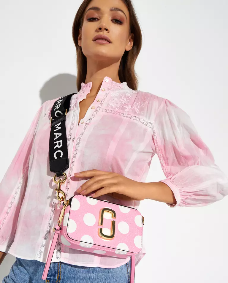 Różowa torebka The Snapshot Polka Dot