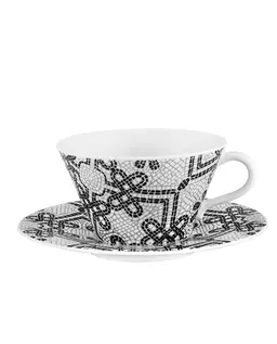 Zestaw dwóch porcelanowych filiżanek Calcada Portugesa - Image #1