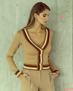 Brązowy sweter Brigitte - Image #0