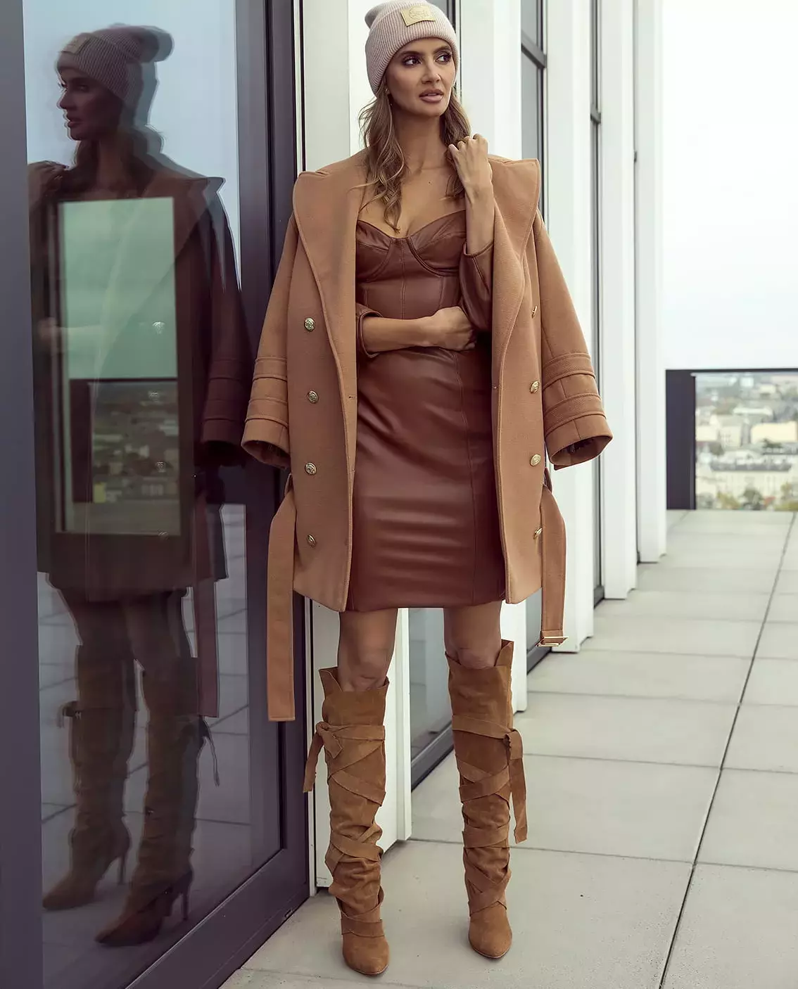 Dwurzędowy płaszcz Emma - Image #4