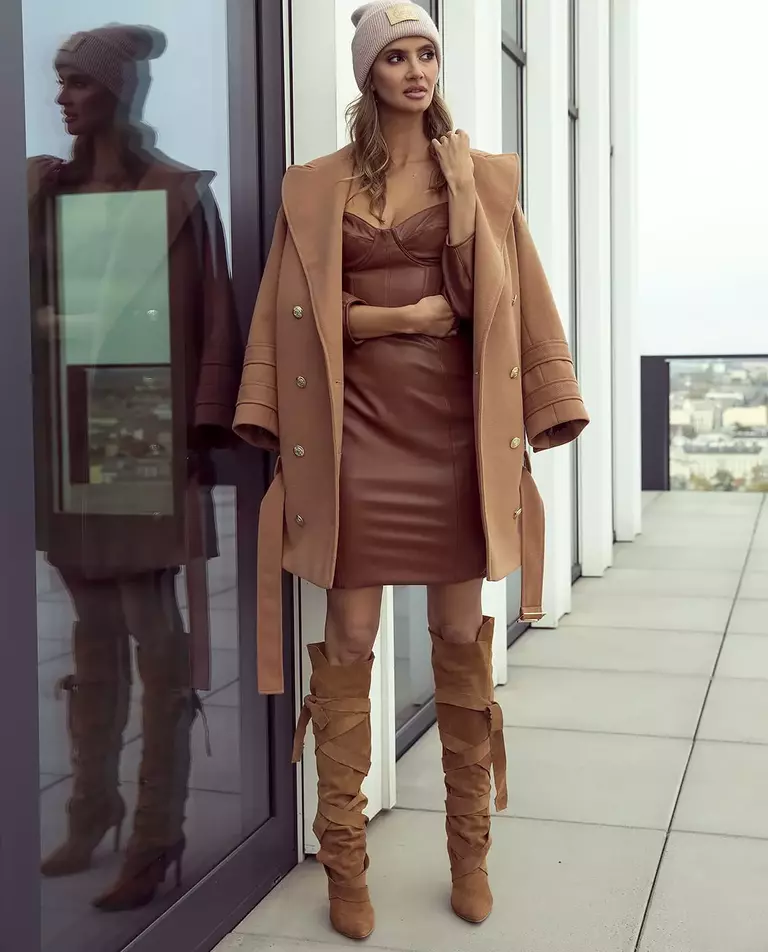 Dwurzędowy płaszcz Emma - Image #4