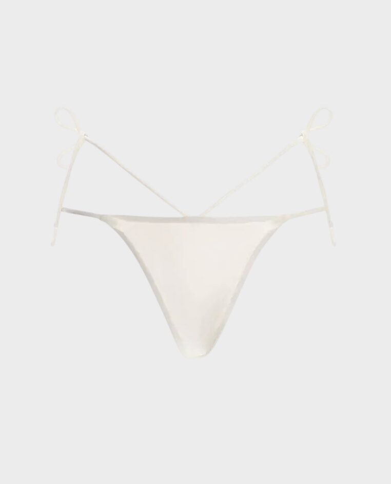 Biały dół od bikini Portola