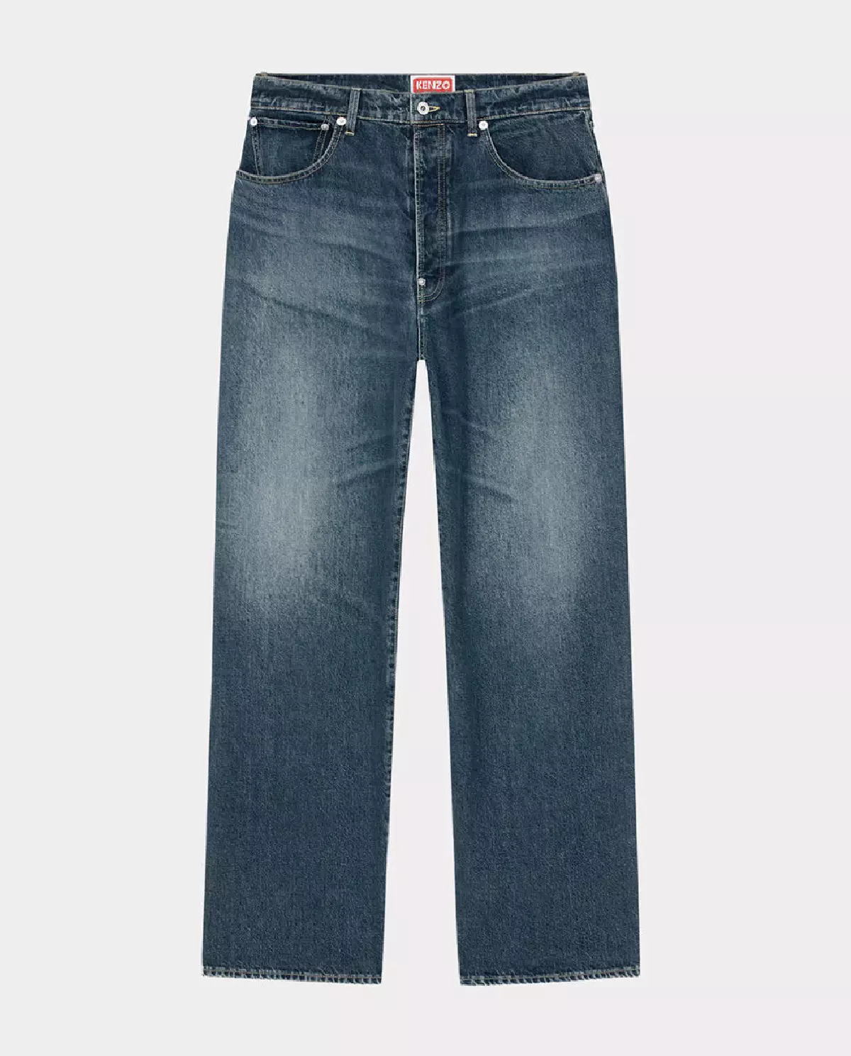 Niebieskie jeansy Relaxed Fit - Image #0