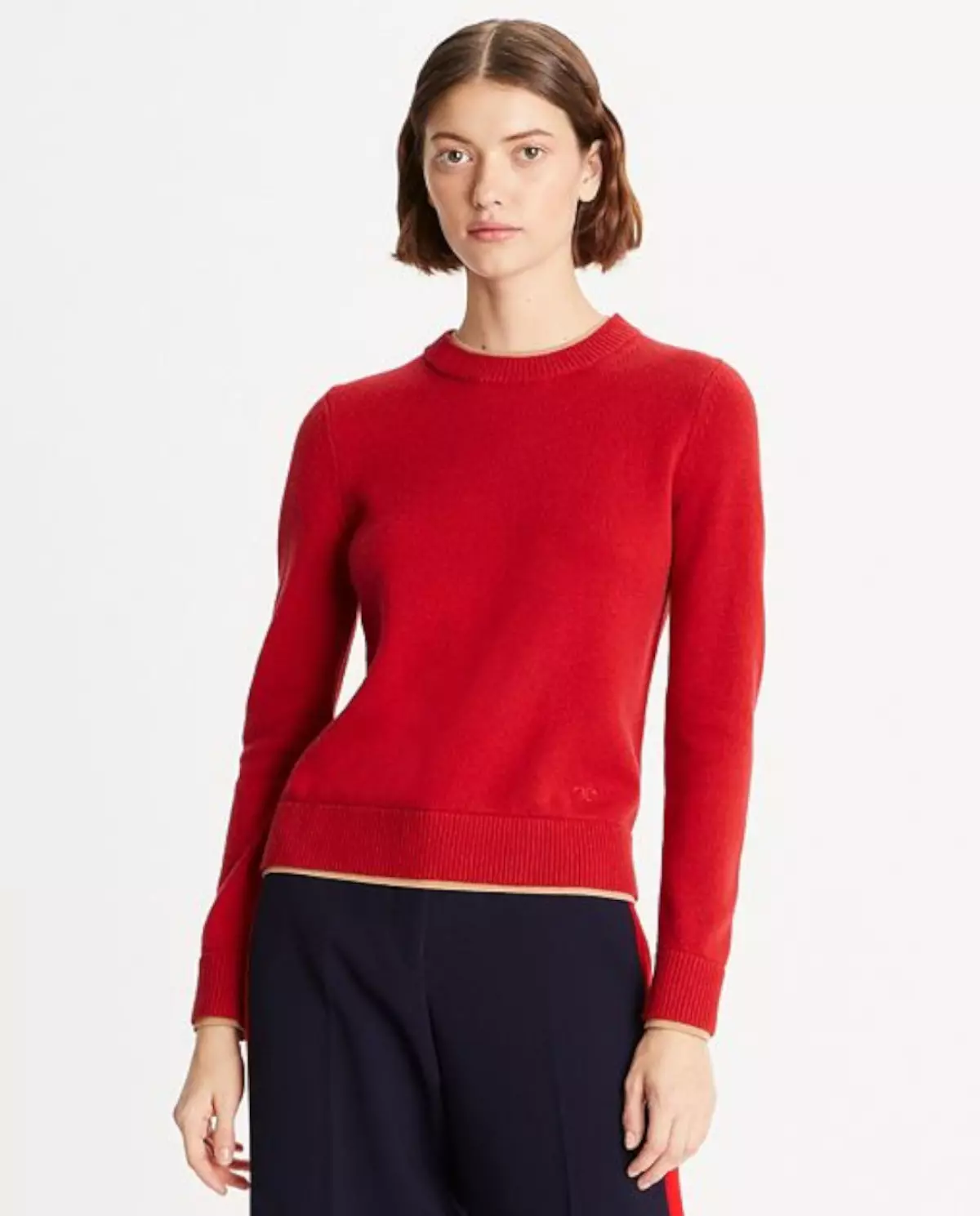 Czerwony sweter z kaszmiru - Image #0