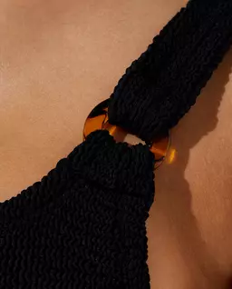 Czarny strój jednoczęściowy Domino - Image #4