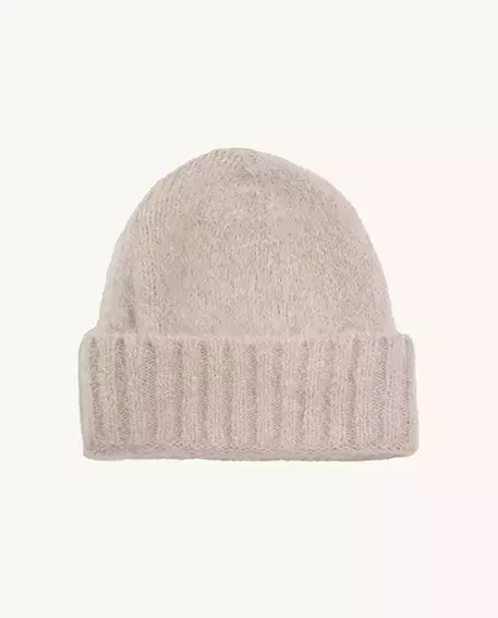 Szara czapka z wełny Bondi