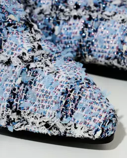 Niebieskie tweedowe kowbojki - Image #3