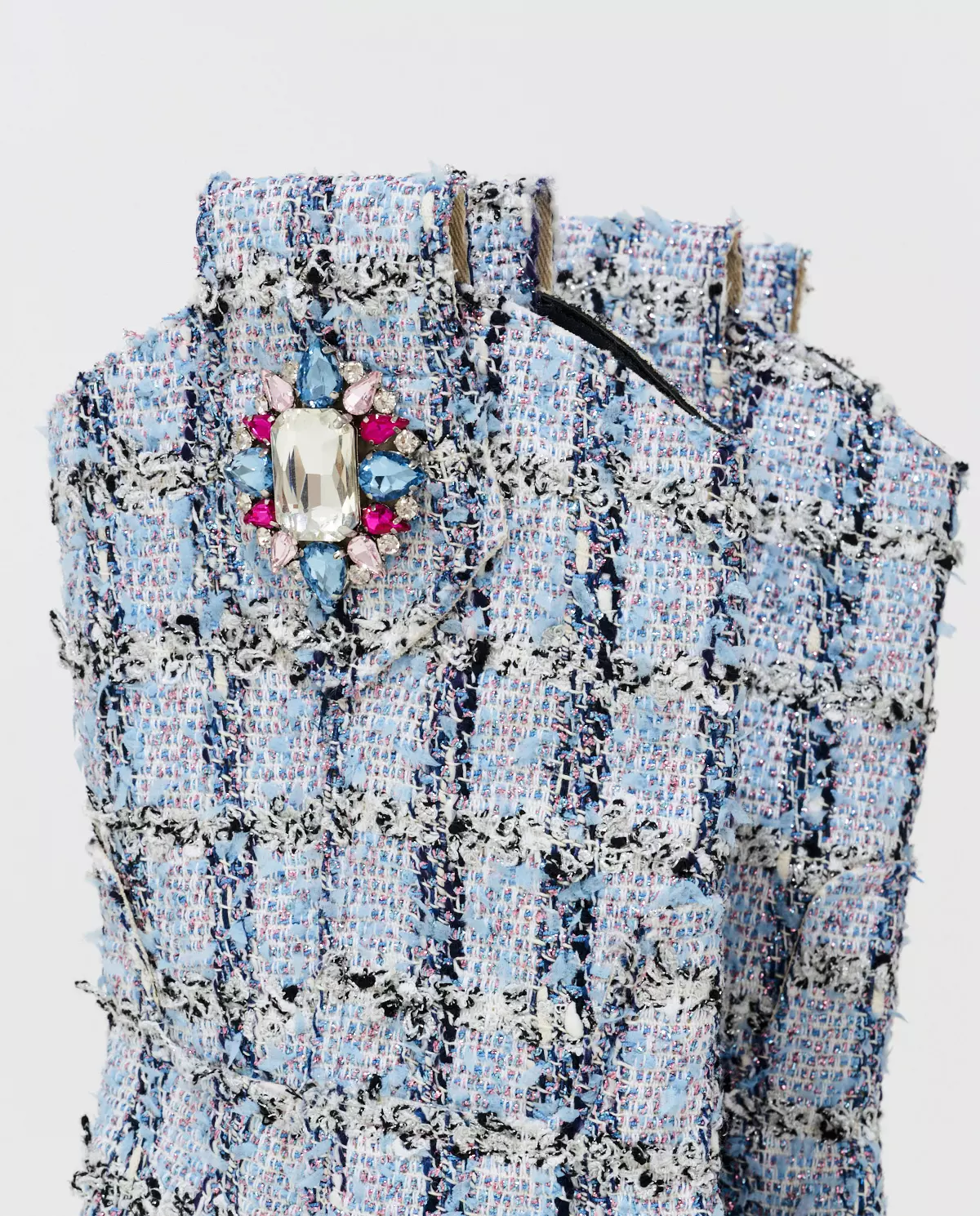 Niebieskie tweedowe kowbojki - Image #6