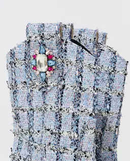 Niebieskie tweedowe kowbojki - Image #6