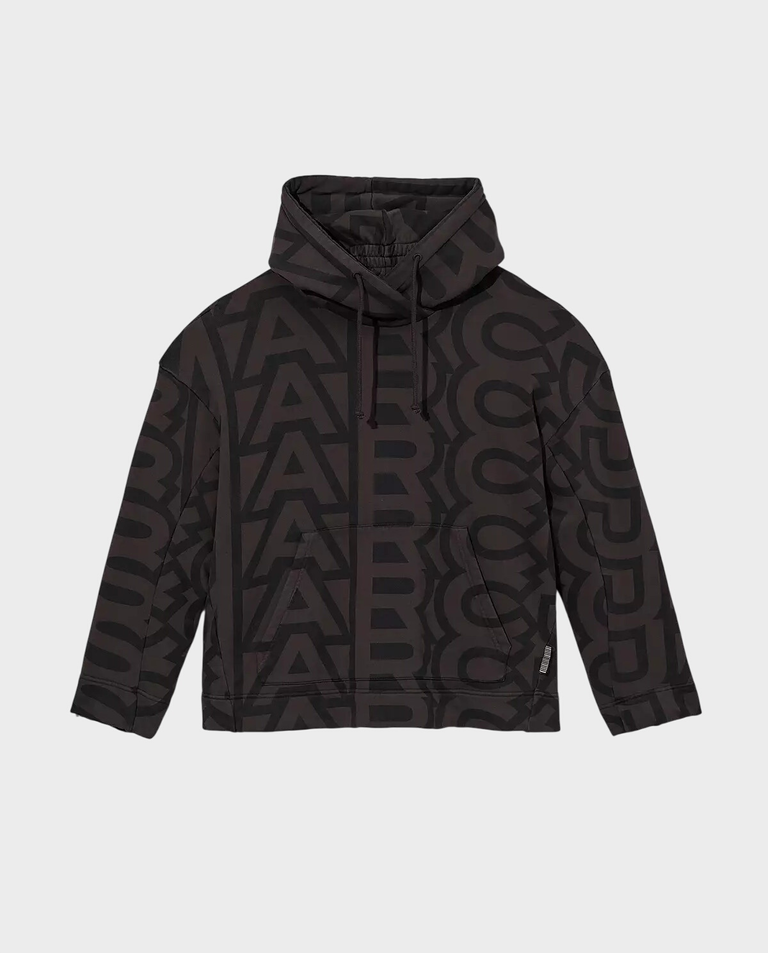 Szara bawełniana bluza The Monogram Oversize
