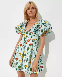 Bawełniana sukienka mini Noni Primavera - Image #2