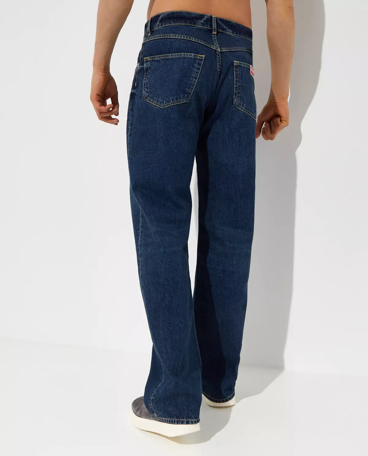 Niebieskie jeansy Relaxed Fit - Image #3