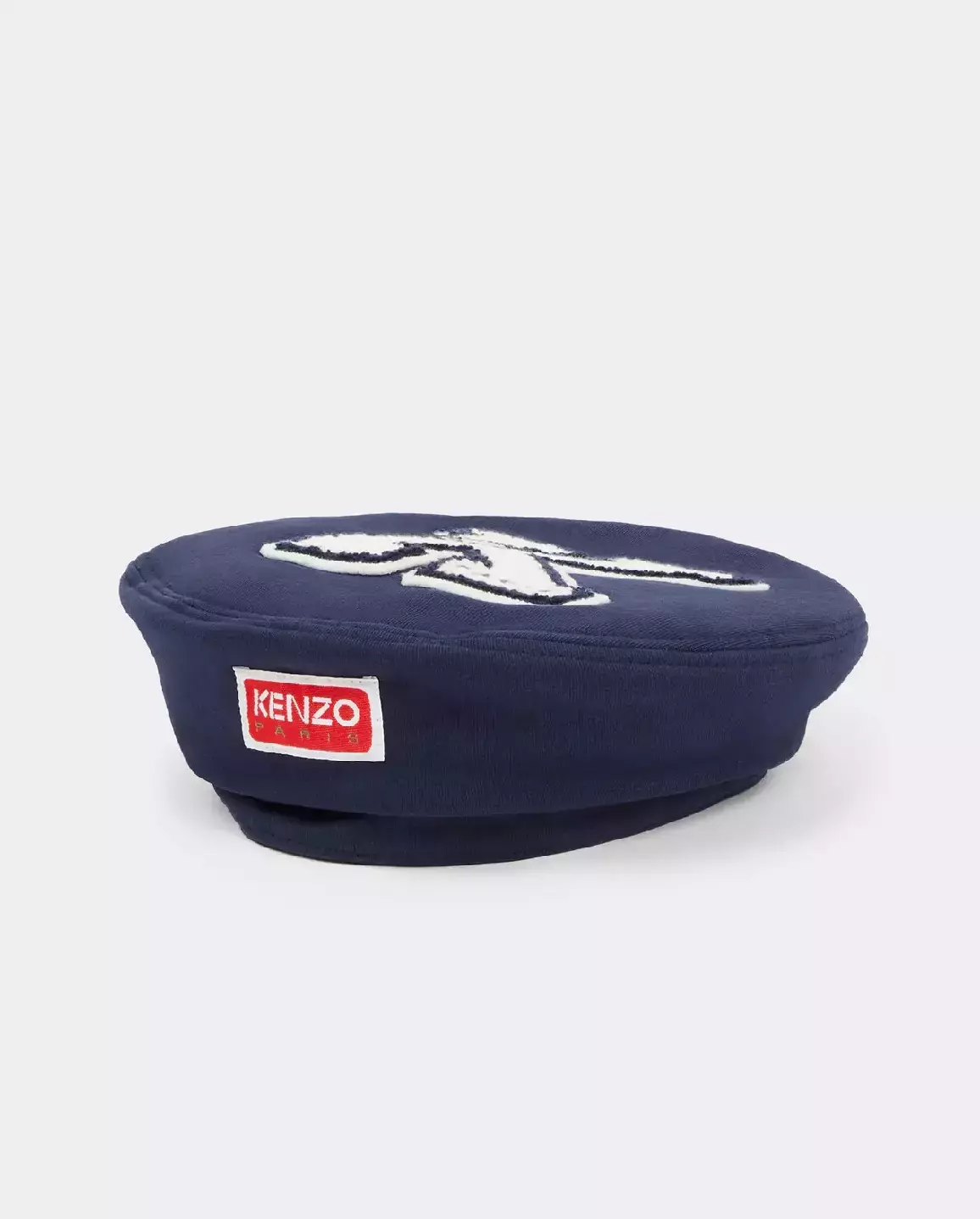 Granatowy beret z logo - Image #0