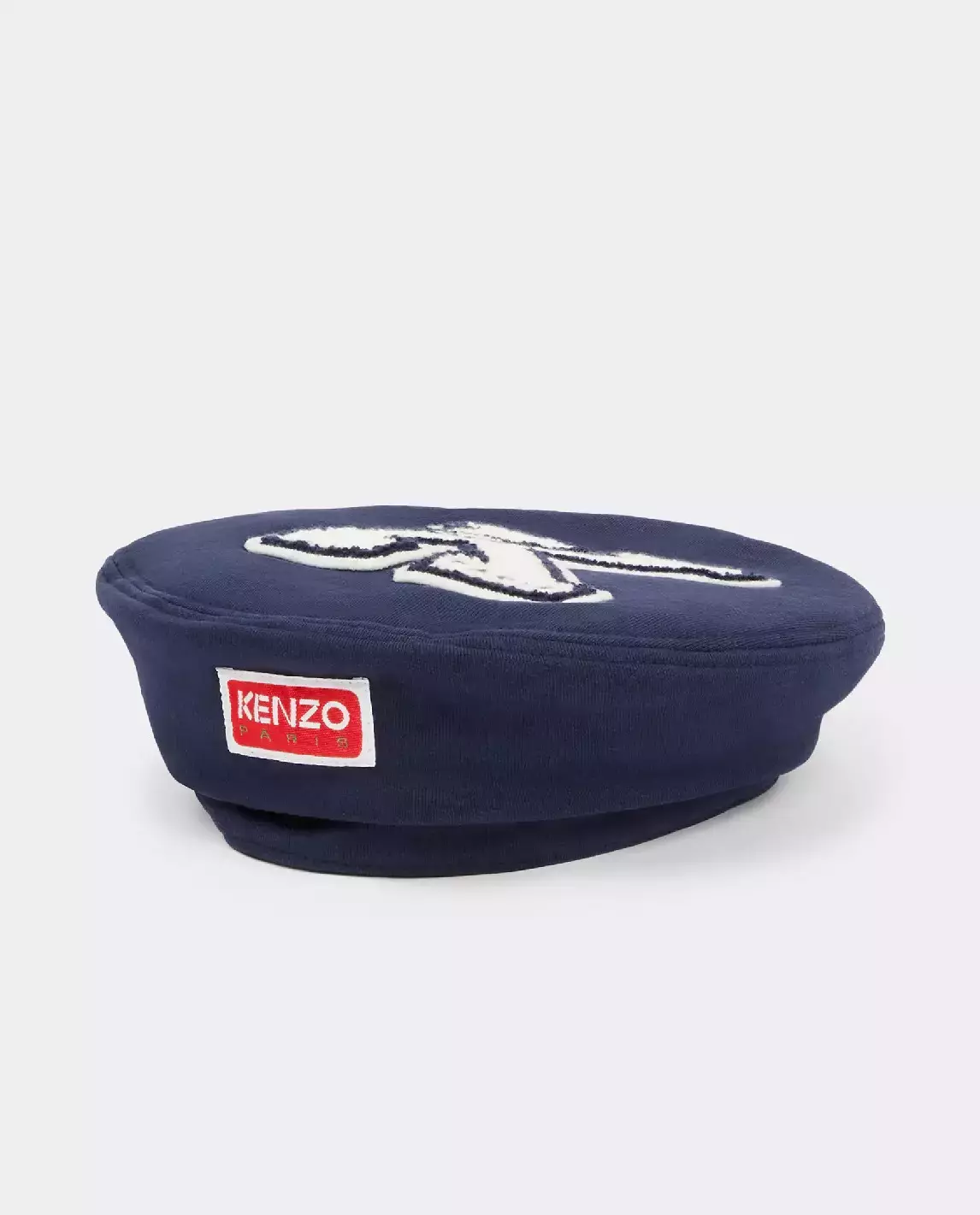 Granatowy beret z logo - Image #2