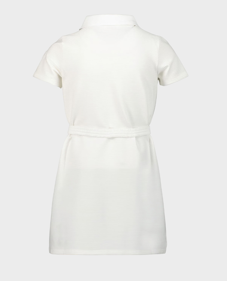 Biała sukienka z krótkim rękawem - Image #2