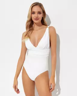 Biały strój kąpielowy Panarea - Image #0