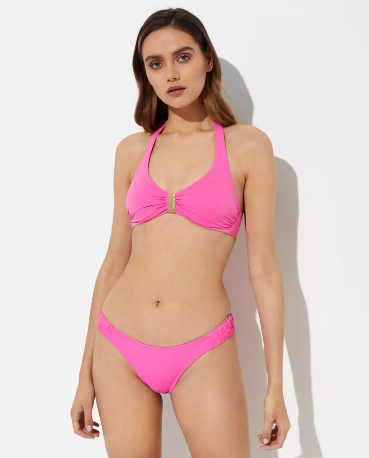 Różowy dół od bikini Trieste - Image #1