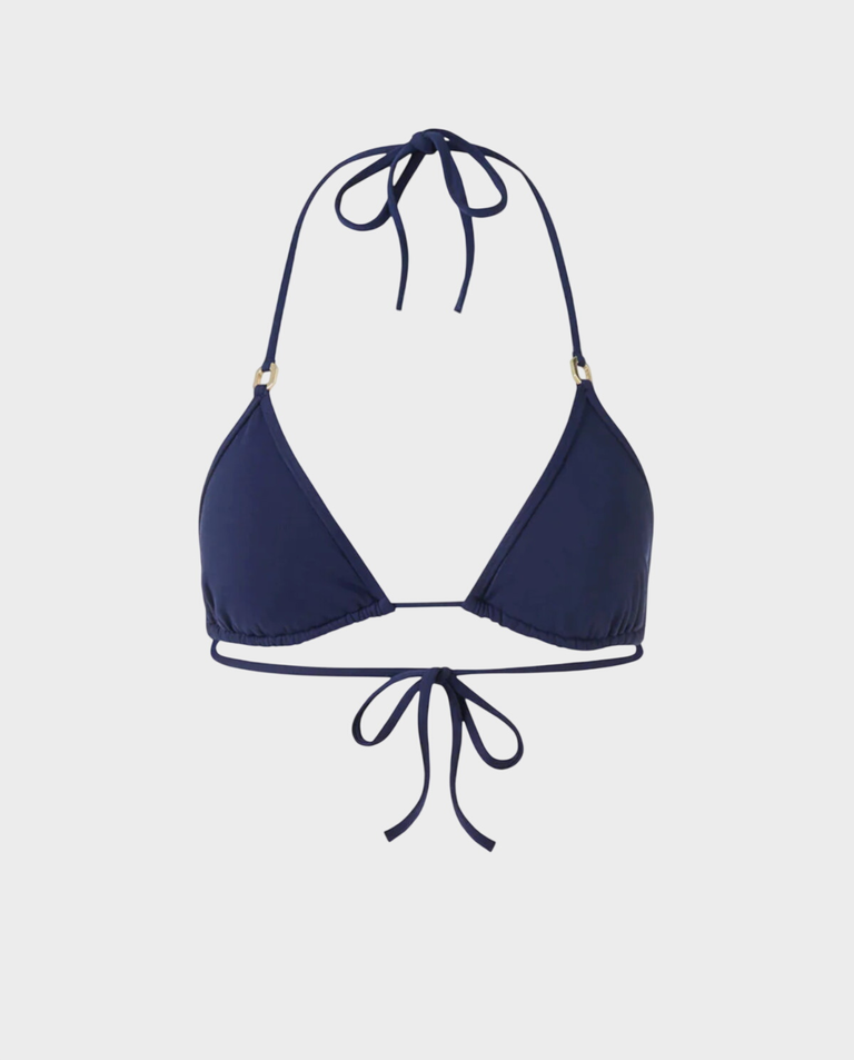 Granatowy top od bikini Malta