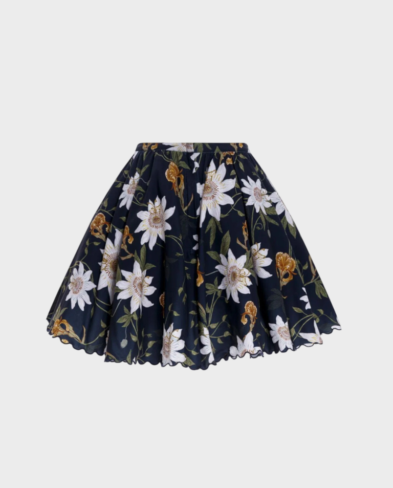 Rozkloszowana spódnica mini Leonora
