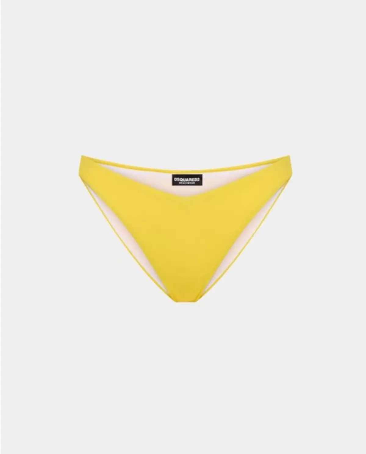 Żółty dół od bikini z logo - Image #0