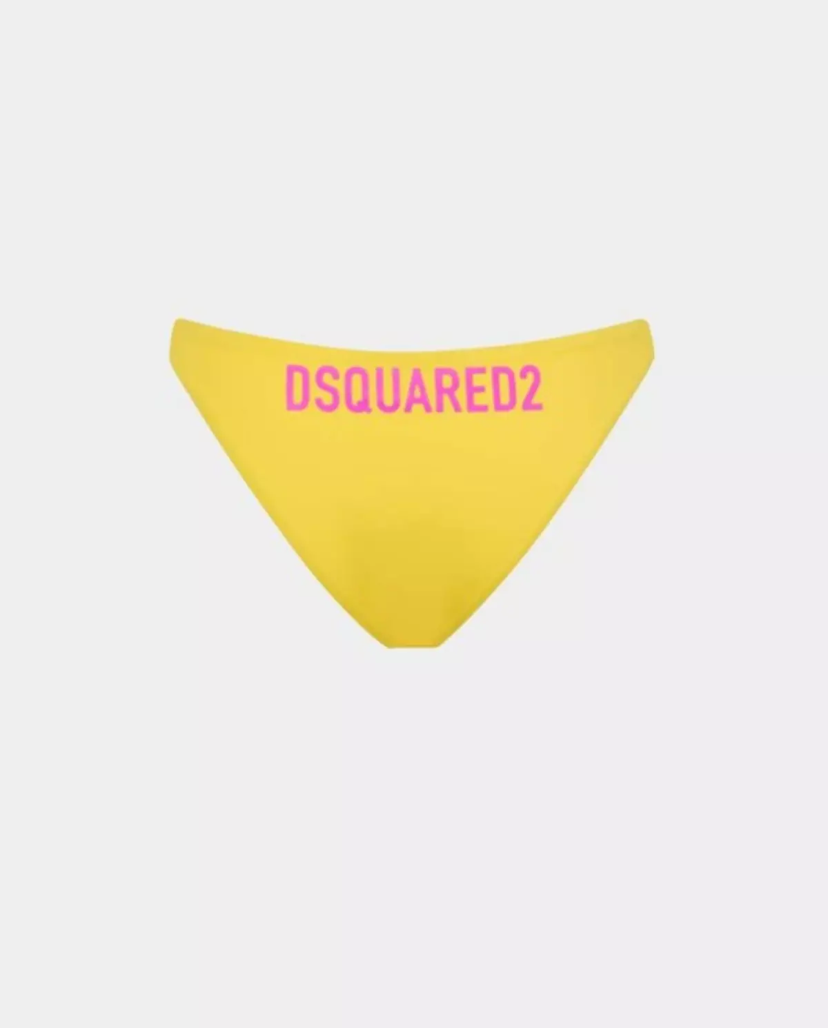 Żółty dół od bikini z logo - Image #1