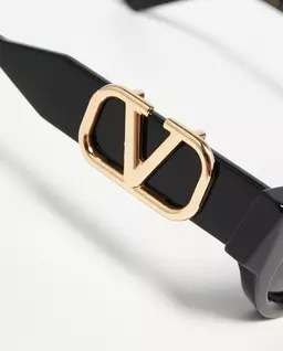Czarne okulary z logo Due - Image #2