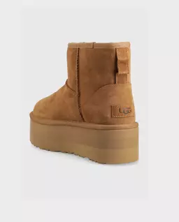 Karmelowe śniegowce Classic Mini Platform - Image #2