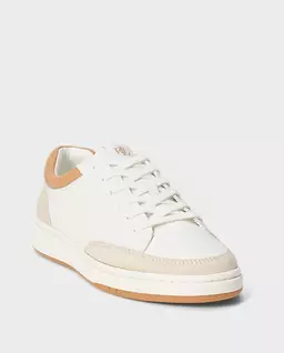 Damskie skórzane sneakersy Hailey Lauren By Ralph Lauren ...