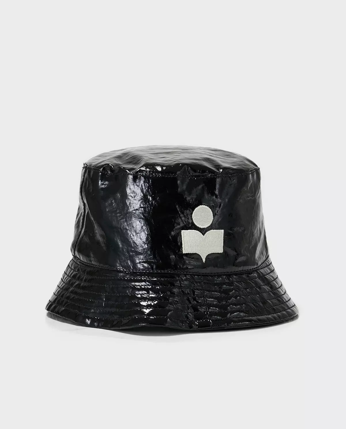 Lakierowany kapelusz typu bucket - Image #0