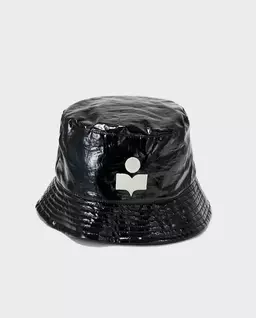 Lakierowany kapelusz typu bucket - Image #2
