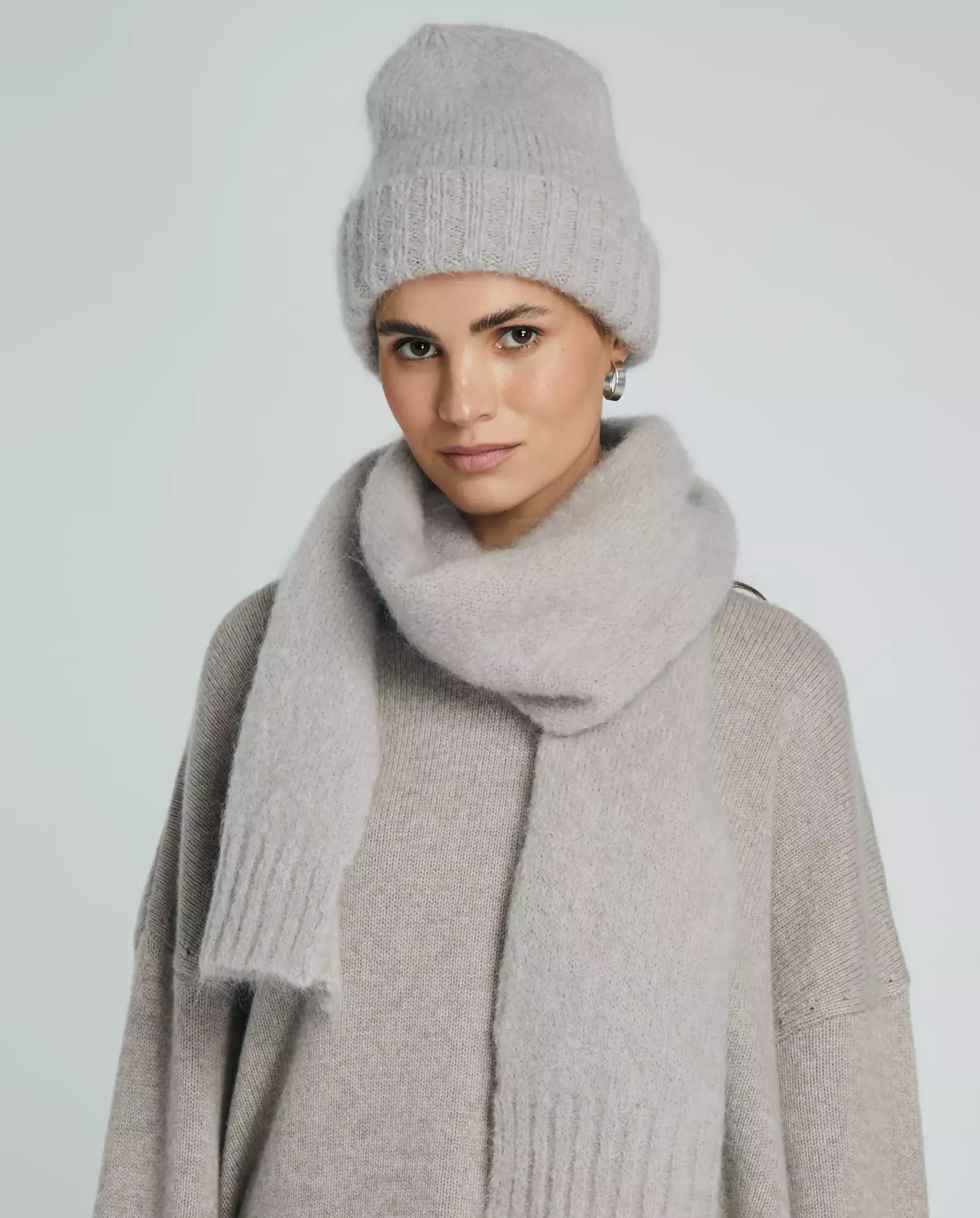 Szara czapka z wełny Bondi - Image #1