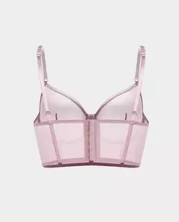 Jasnoróżowy biustonosz z siateczki Unnamed 2.0 - Image #1