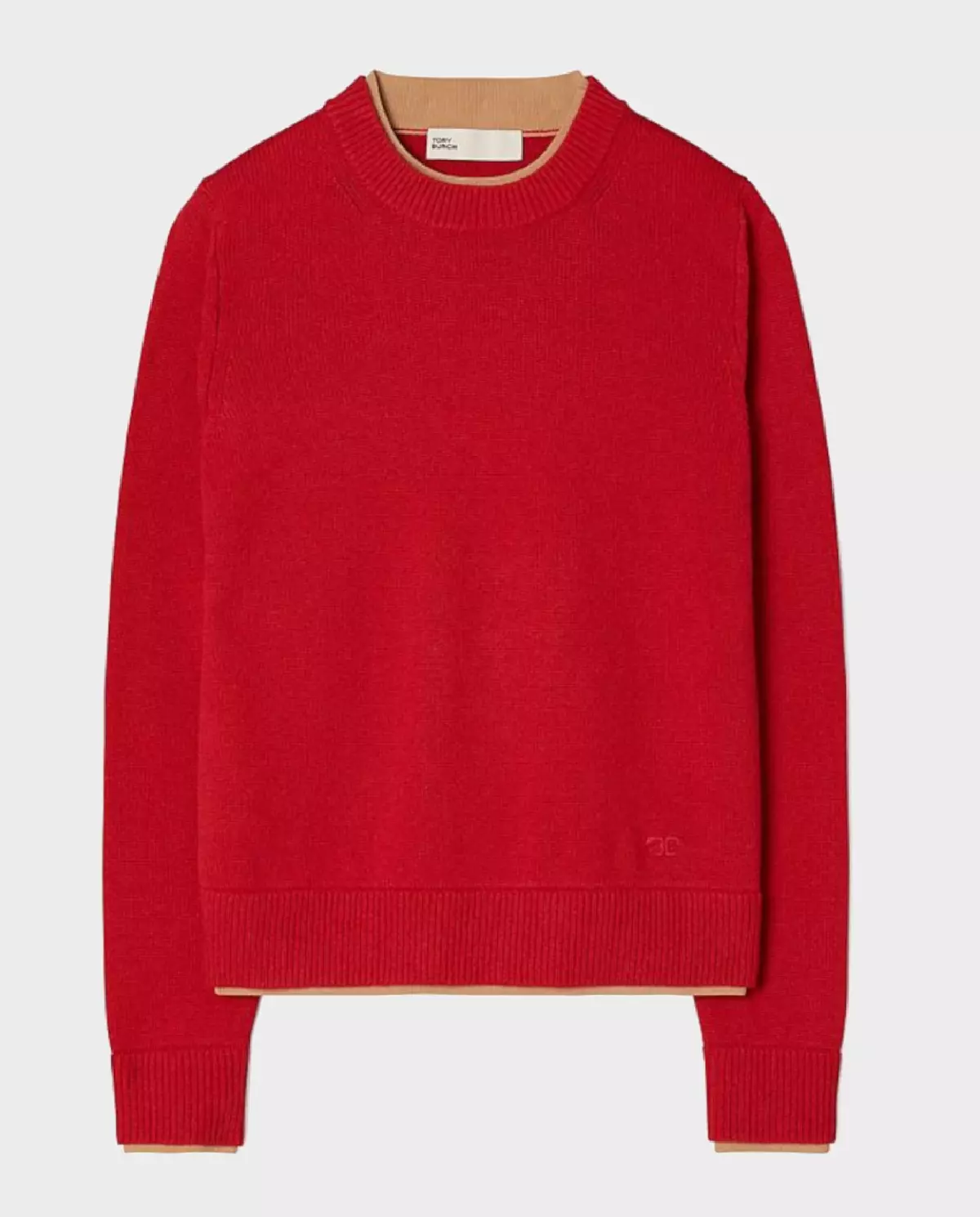 Czerwony sweter z kaszmiru - Image #1
