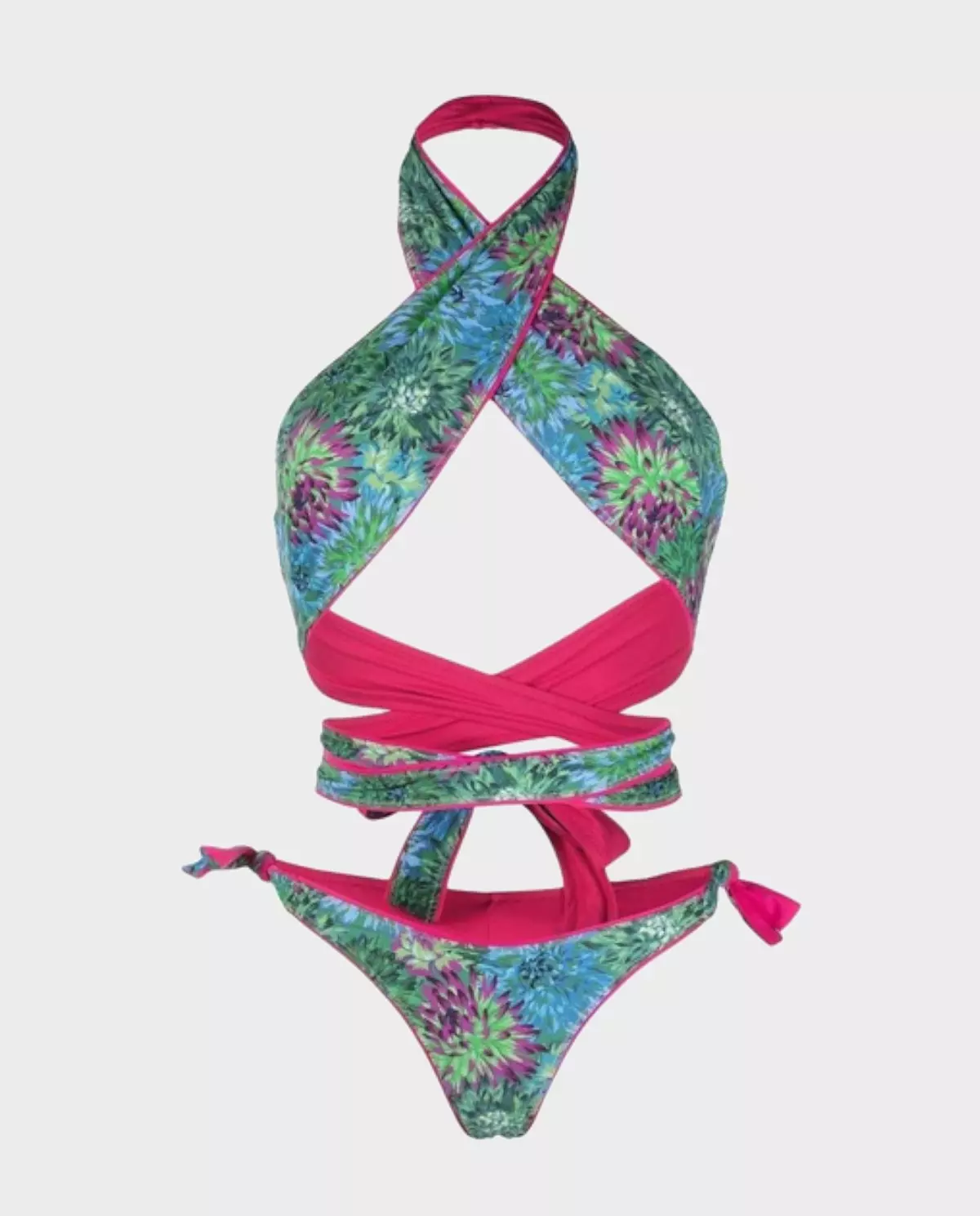Bikini Showhorse z kwiatowym nadrukiem - Image #1