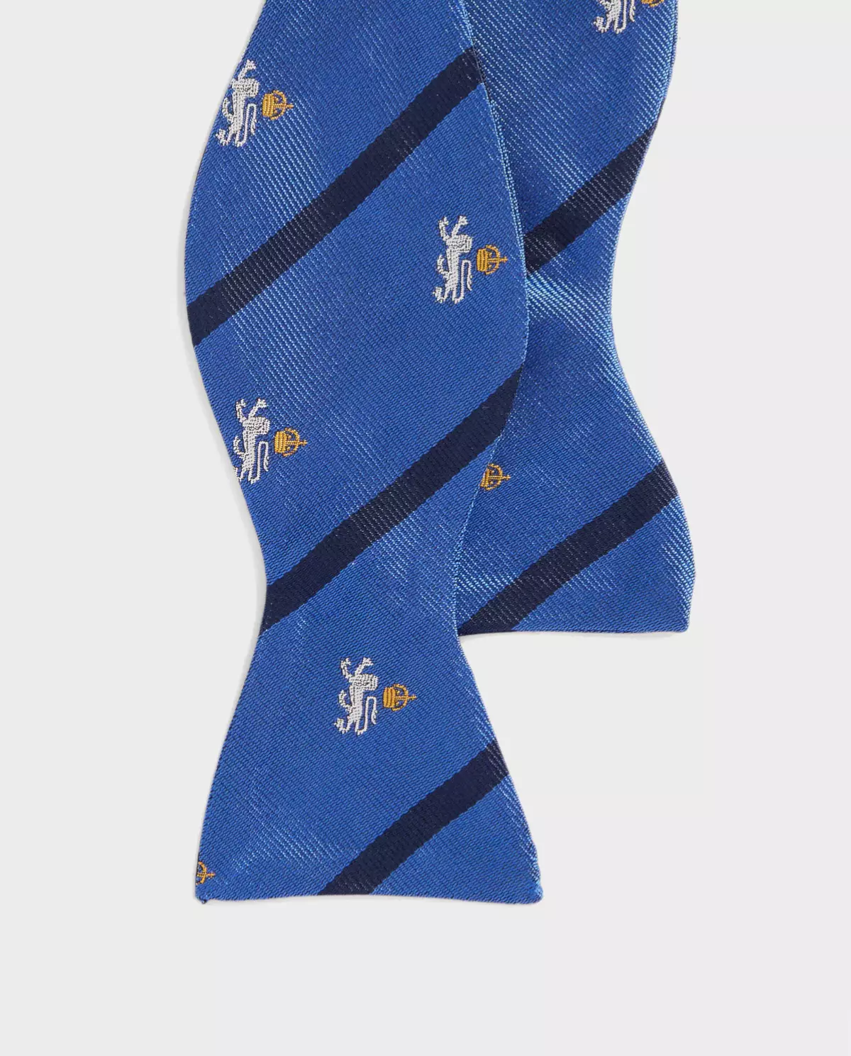 Niebieska muszka we wzór - Image #1