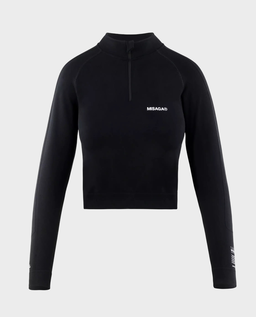 Czarny longsleeve seamless - Image #0